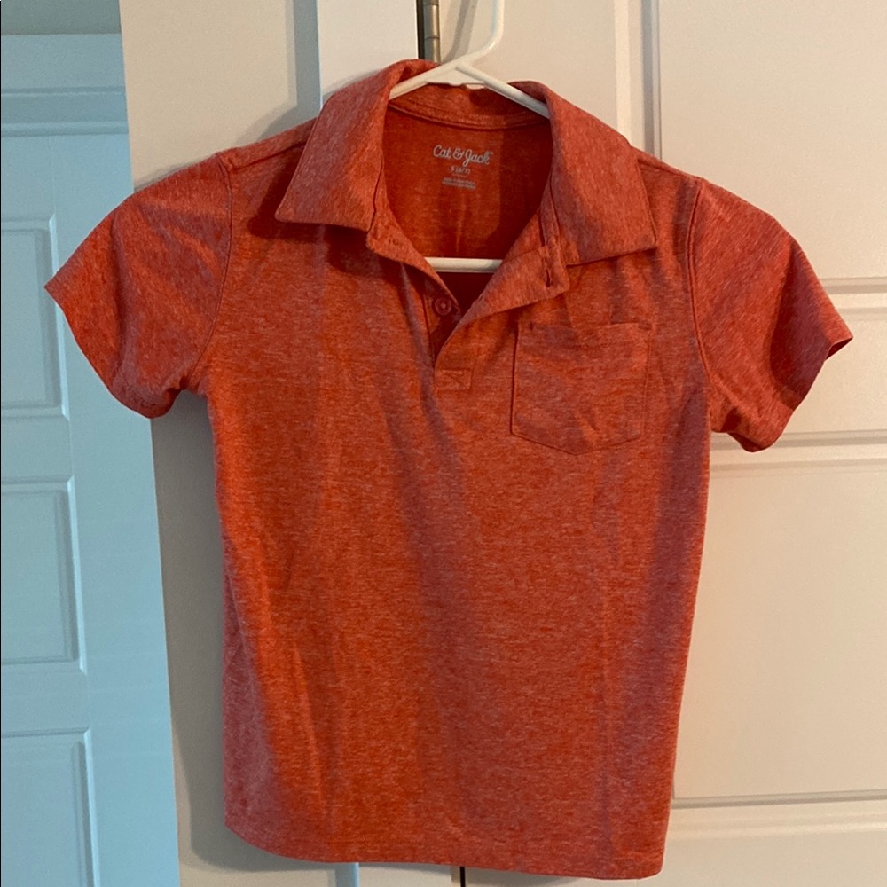 Cat & Jack Kids' Red Polo Shirt